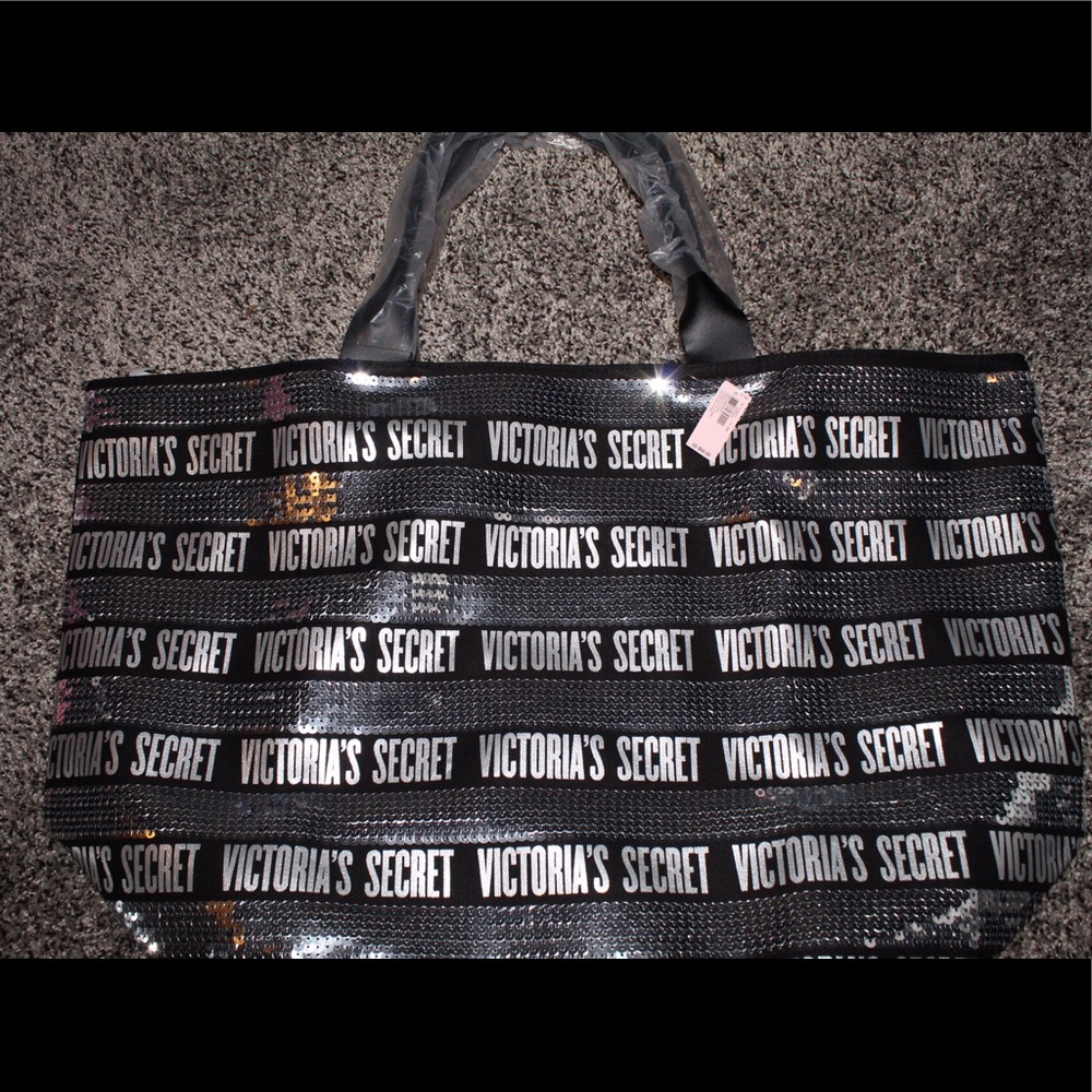 Victoria’s Secret glitter tote!